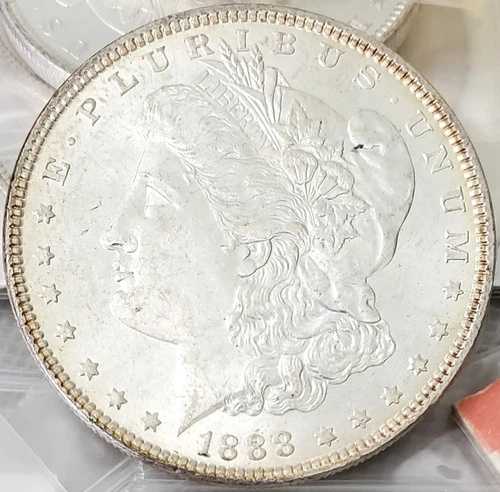 1888年 アメリカ合衆国 シルバー モルガン USドルコイン イーグル # 0005