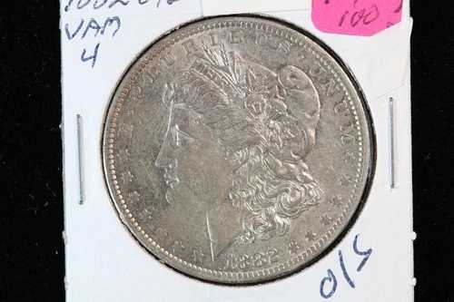 1882年頃 モルガン・ダラー VAM-4 トップ100 411E