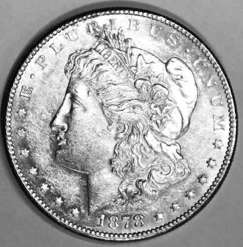 1878-S モルガン・ダラー銀貨 - CH BU プルーフライク - #6178D
