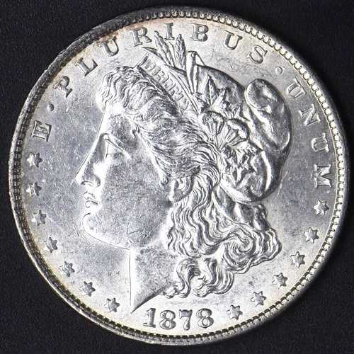 1878年 7尾羽根 Rev.79 モルガン銀貨 フィラデルフィア $1 - COINGIANTS -