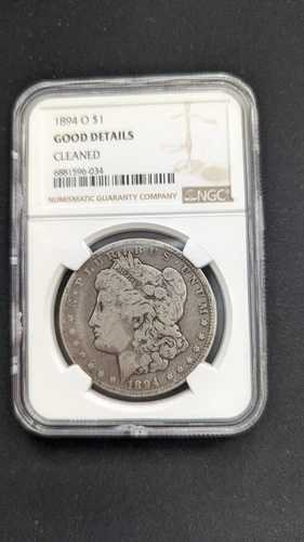 1894年 O モーガン銀貨 1ドル硬貨 - NGC 良好な状態