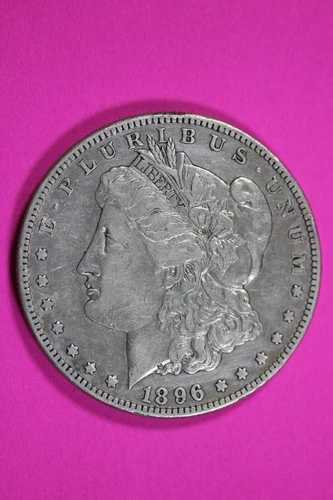 高級1896年Sモルガン・リバティ銀貨希少キーデイト・サンフランシスコ118