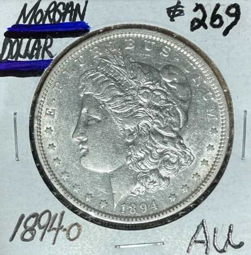 1894-O モーガン シルバードル ~ AU ~ 良品 ~