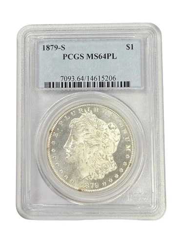 1879-S モルガン銀貨 PCGS MS64PL