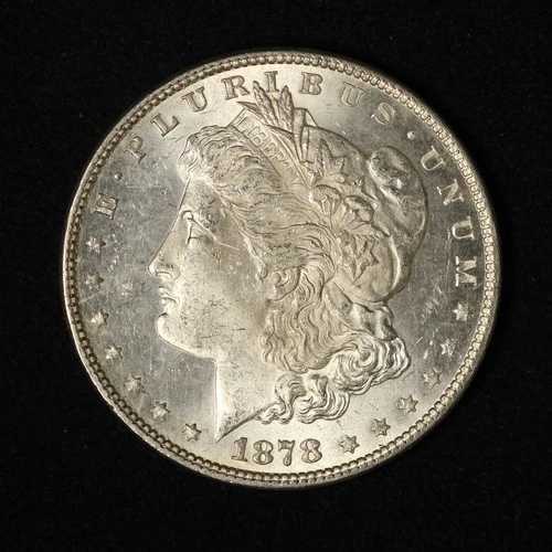 1878年 7TF $1 モルガン銀貨 裏面 '79 - 送料無料（米国）