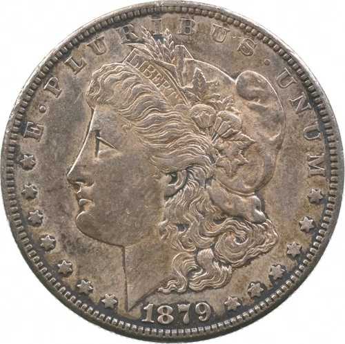 1879-S REV 78 モルガン銀貨トップ 100 *2994