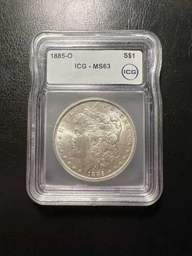 1885-O モルガン銀貨 ICG MS63 | ニューオーリンズ造幣局 | 1ドル銀貨
