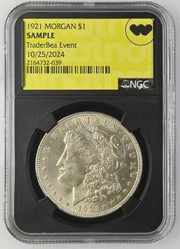 1921年モルガン銀貨NGC Whatnotサンプル Traderbeaライブイベント 10/25/24｜WORLD RESOURCE【QUEEN店】