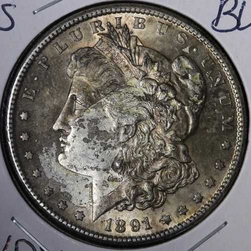 1891-S モルガン銀貨 BU *未流通* MS E393 GYPM 78,650円