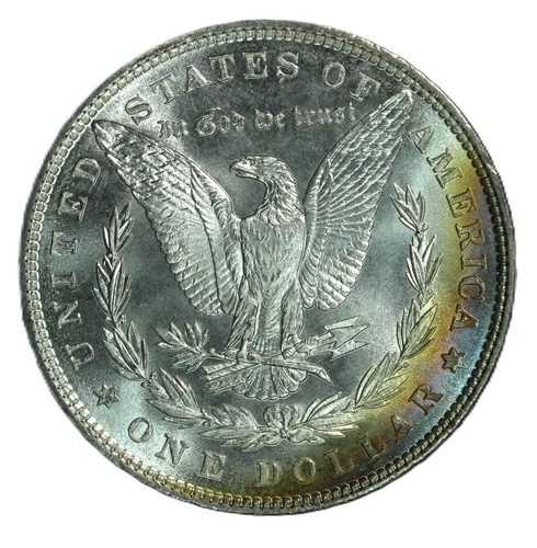 1886年 1ドル モルガン銀貨 - チョイスジェムBu - SMH 1287