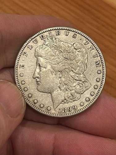 1899 S キーデート シルバー モーガン 非常に良い
