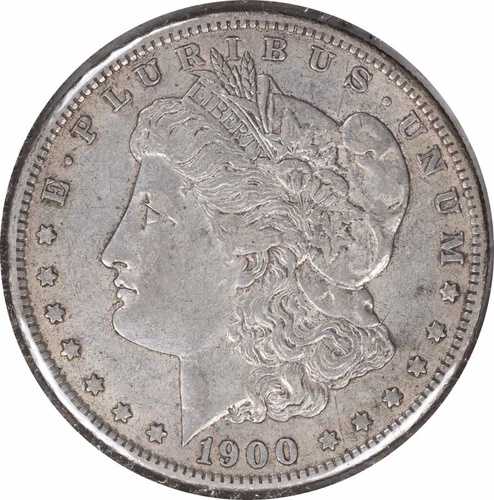 1900-O/CC モルガン銀貨 チョイス EF 未認定 #839