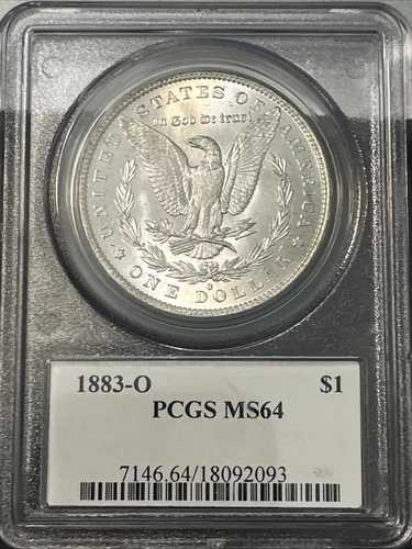1883 O $1 PCGS MS 64 モルガン銀貨|WORLD RESOURCE【QUEEN店】