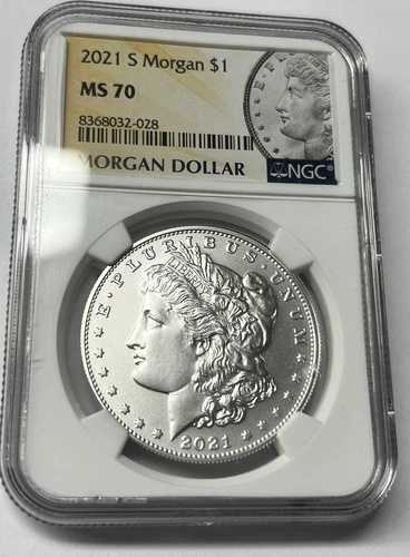 2021 S モルガン シルバー 1ドル コイン NGC MS70|WORLD RESOURCE【QUEEN店】