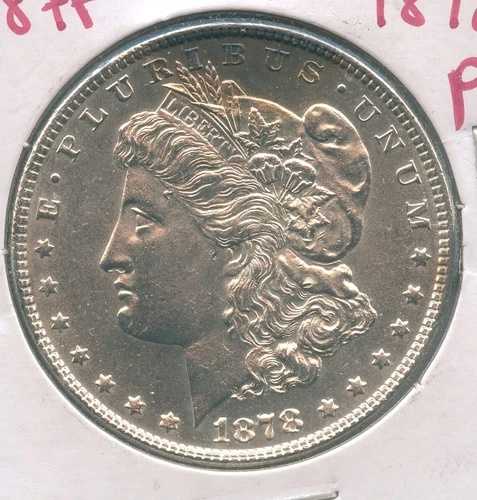 1878-P 7/8TF モルガン銀貨 フィラデルフィア造幣局 - ER970