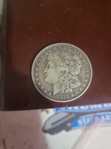 レア E pluribus Unum 1921 シルバー ダラー コイン 米国コレクター向け小売価格: $1200