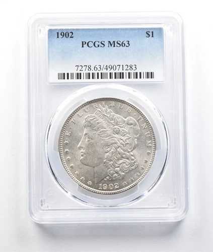 1902年 モルガン銀貨 MS63 PCGS *0484