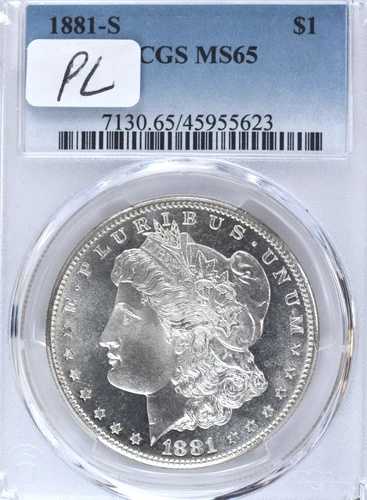 1881-S $1 MS65 PCGS
