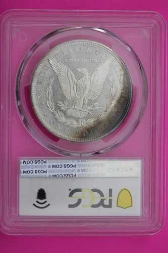 トーン加工済み 1879 S MS 64 リバティ モルガン シルバー ダラー PCGS 認定 本物 スラブ 339