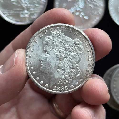 1883-CC $1 BU モルガン銀貨 - カーソンシティコイン