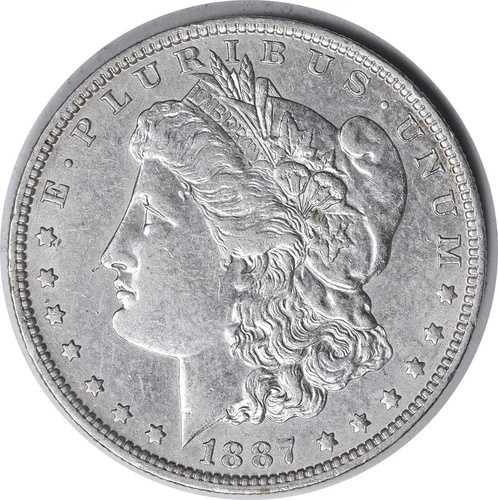 1887/6-O VAM 3 モルガン銀貨 7/6 EF 未認定 #142 87,120円