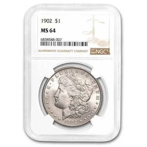 1902年 モルガン・ダラー MS-64 NGC｜WORLD RESOURCE【QUEEN店】