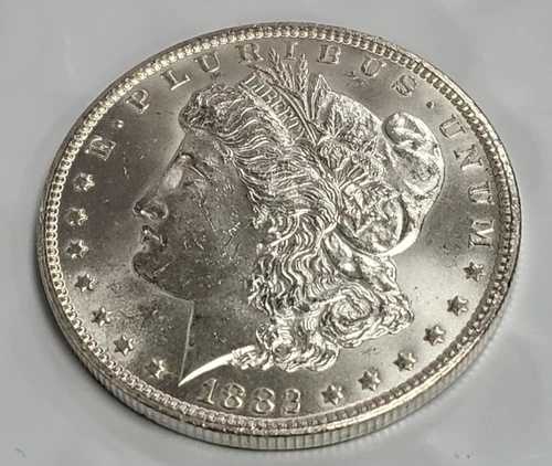 1882年-カーソンシティ 1ドルモルガン銀貨 AA270|WORLD RESOURCE【QUEEN店】