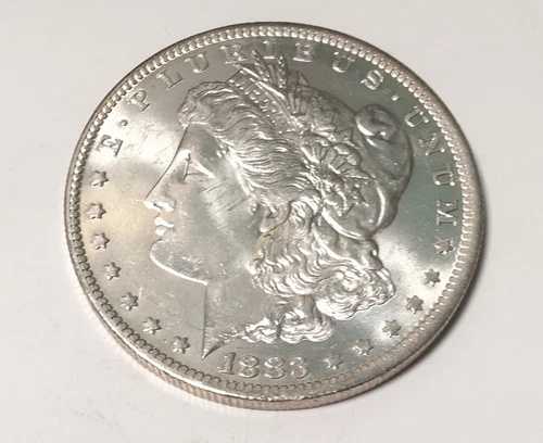 1883-O 1ドルモルガン銀貨 宝石 BU 素晴らしい鮮明なディテール ゴージャスなミント光沢｜WORLD RESOURCE【QUEEN店】