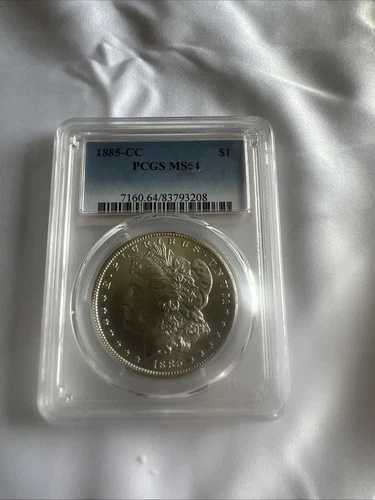 1885年CCカーソンシティモルガン銀貨$1 PCGS MS 64｜WORLD RESOURCE【QUEEN店】