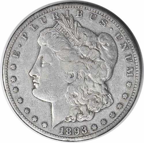 1893-CC モルガン銀貨 VF 未認定 #246｜WORLD RESOURCE【QUEEN店】 237,600円