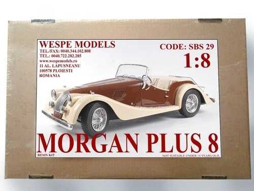 キット 1:8 モーガンプラス8 - WESPE MODELS レジンキット SBS29