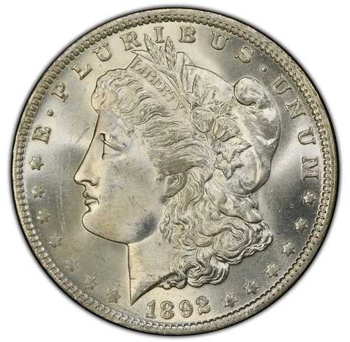 1892-O モーガン - NGC MS63 - 大幅にグレードダウン - 宝石のように見える! - 素晴らしい!