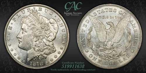 CAC AU 55-1878-S VAM 57 ロングノック モーガン シルバードル - ロングアロー - CACG AU 55