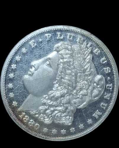 1880年代モルガン銀貨 PCGS MS-66 もっと高い値段がつくはず。トップ100ヴァンプス。6A 8/7