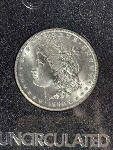 1880年-CC モルガン銀貨 GSA 未流通品 *2245