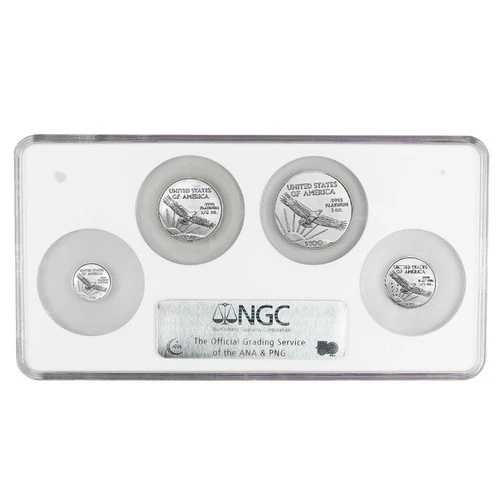 2007年 アメリカン プラチナ イーグル セット 4ピース NGC MS69 アーリーリリース