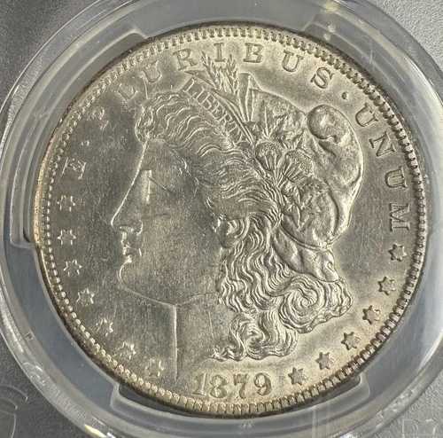 1879-CC モルガン銀貨、オーストラリア製 PCGS ゴールドシールド (10360)|WORLD RESOURCE【QUEEN店】