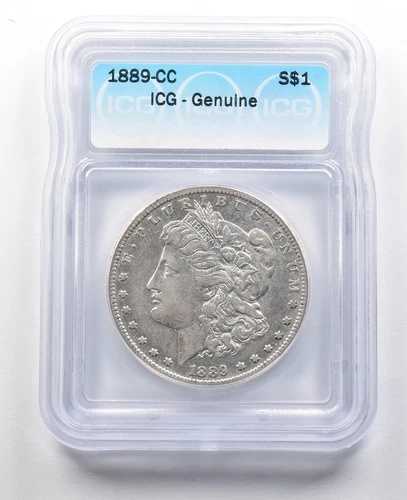 1889-CC モルガン銀貨 ICG *2097