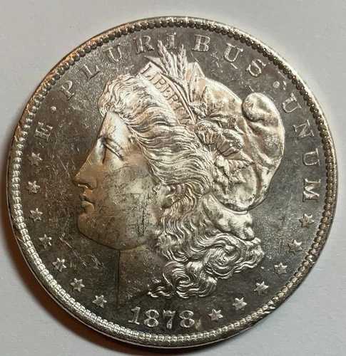 1878年モルガン・ダラー - 7TF REV OF 79 - DMPL - 美しいBUコイン｜WORLD RESOURCE【QUEEN店】