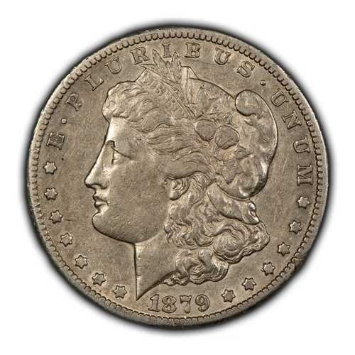 1879-CC 1ドルモルガンドル キーデイト カーソンシティ キャップド VAM-3 - NGC VF 35 - B4746