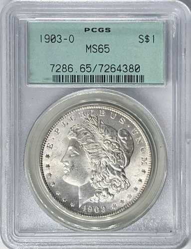 1903-O $1 PCGS OGH MS65 モルガン銀貨 07264380