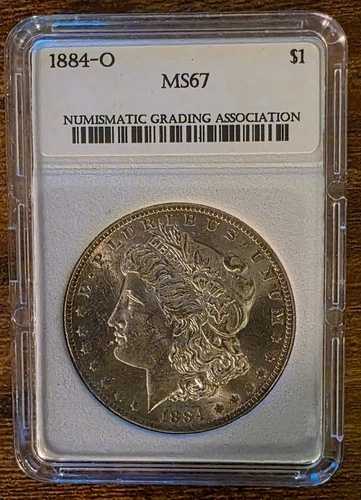 1884-O 1ドルモルガン銀貨 230,670円