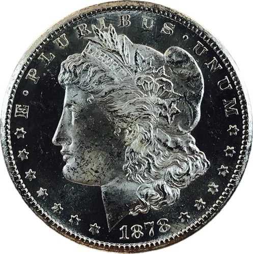 1878年CCモルガン・ダラー!ジェムBU+++!DMPL!素晴らしい!完璧!美しい!NR #VIP148