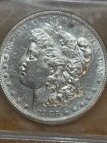 1885年のモルガン・ダラーが1600ドルから大幅に値下げ