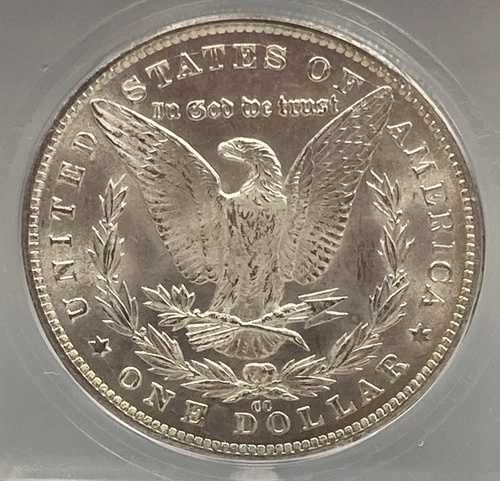1881-CC モルガン・ダラー 1.00 ICG MS65。美品。 239,085円