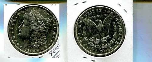1903年 S モーガン シルバードル AU CL 9809Q