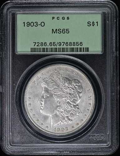 1903-O $1 モルガン ドル PCGS MS65 OGH