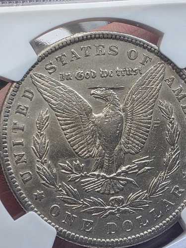 1896-S モルガン銀貨 1ドル - NGC ミント エラーラミネート XF - サンフランシスコ KEY 239,580円