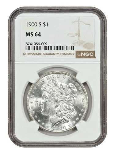 1900-S $1 NGC MS64 - モルガン・ダラー