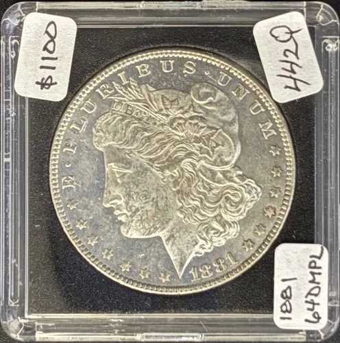 1881年モルガン銀貨